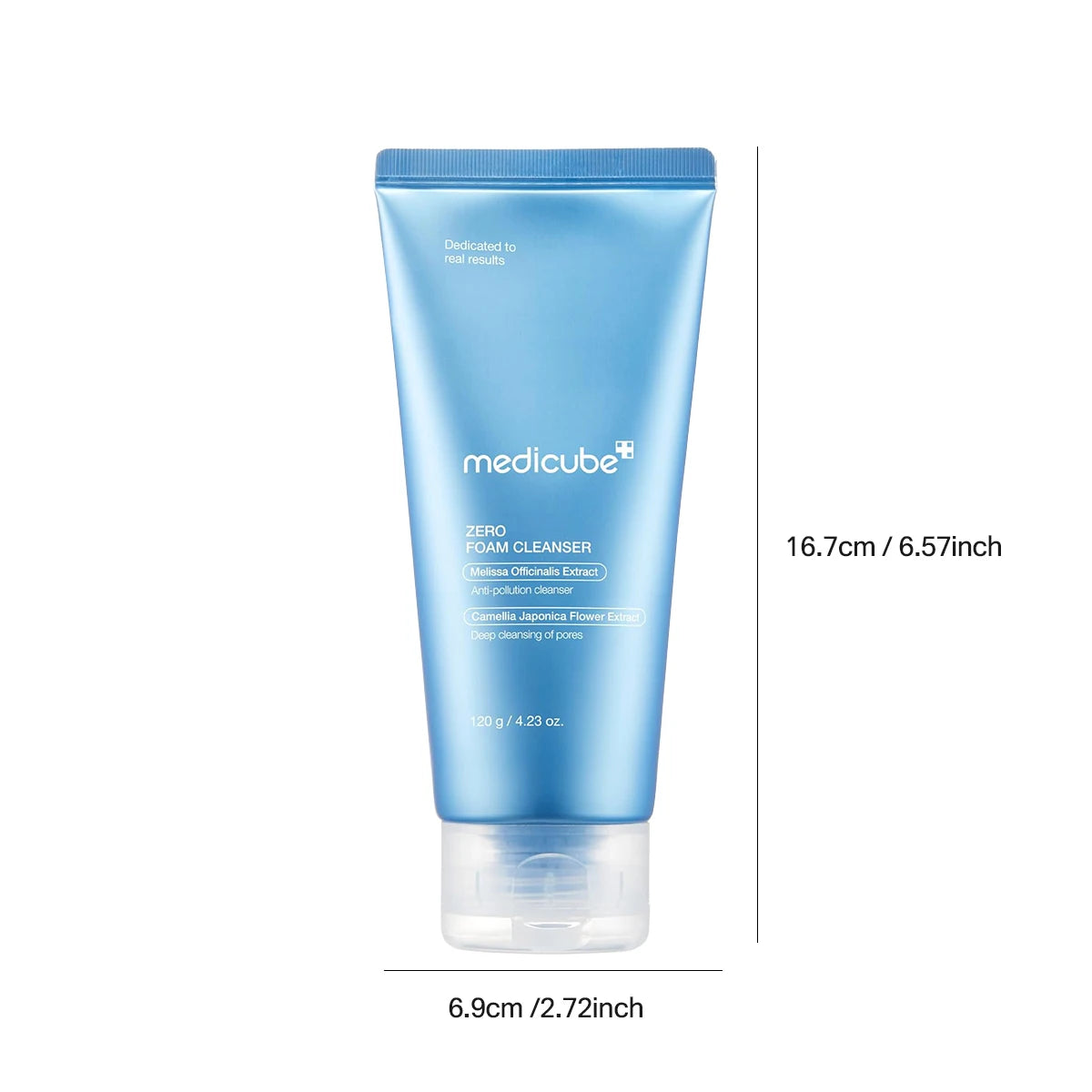 Medicube ZERO FOAM CLEANSER 120g, Gentle Daily Wash, Soft Skin Touch, Mild Formula, Korean Cosmetics, Korean Skincare