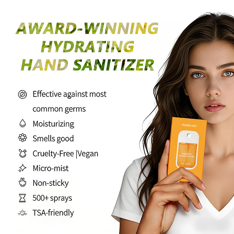 On-the-Go Moisturizing Hand Sanitizer Spray